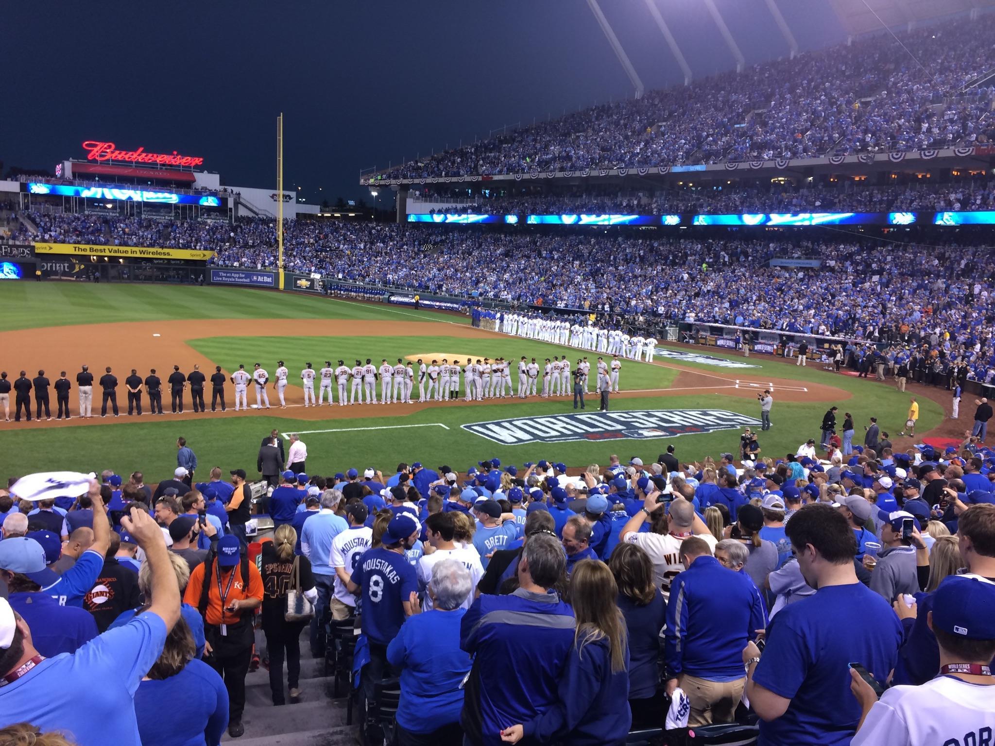 Former Kansas City Sportswriter Joe Posnanski Wishes - Kauffman Stadium World Series - HD Wallpaper 