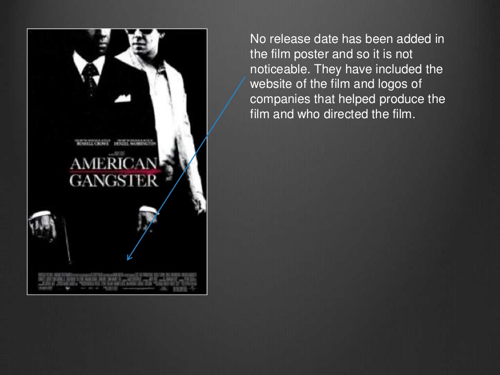American Gangster Poster - HD Wallpaper 