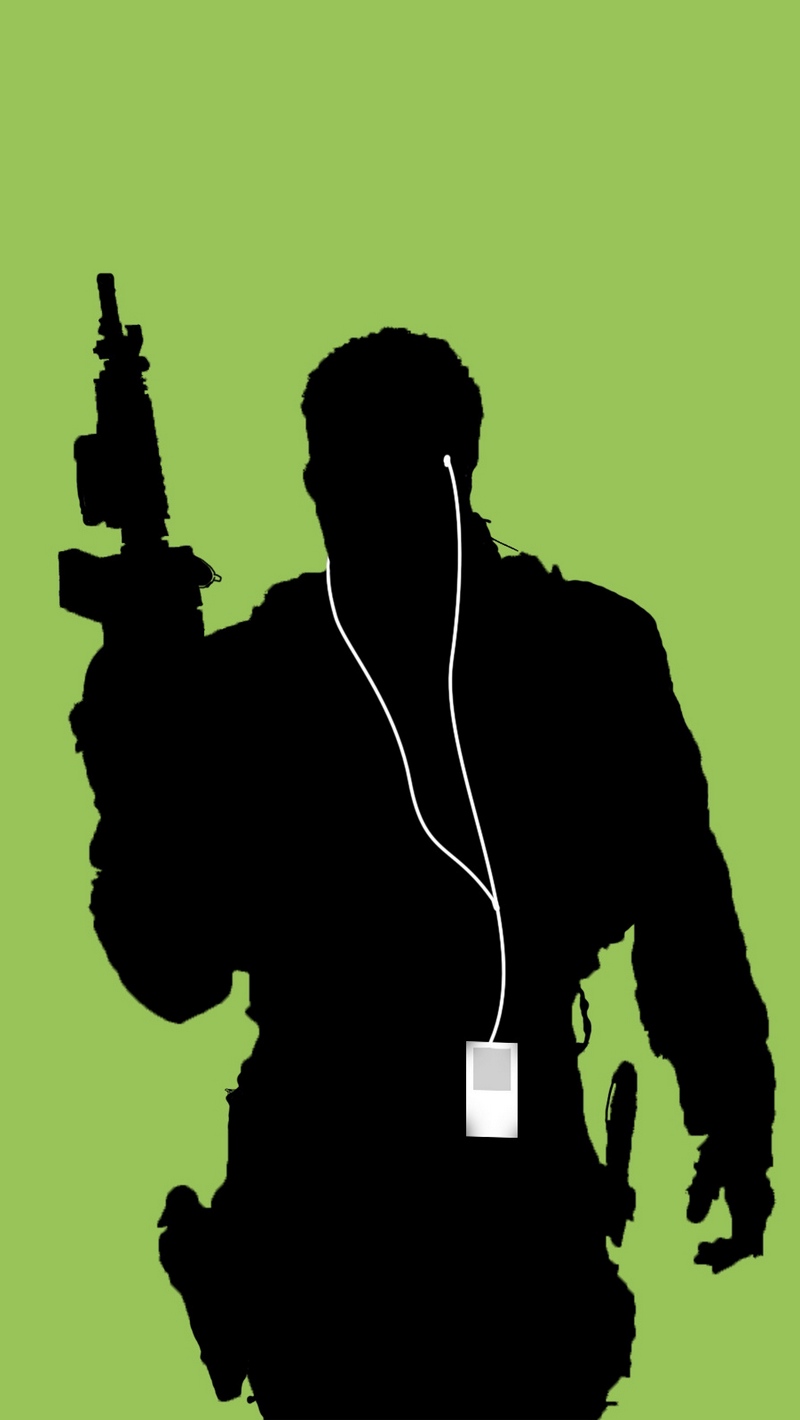 Wallpaper Ipod, Call Of Duty, Modern Warfare 3, Soldiers - Call Of Duty Modern Warfare - HD Wallpaper 