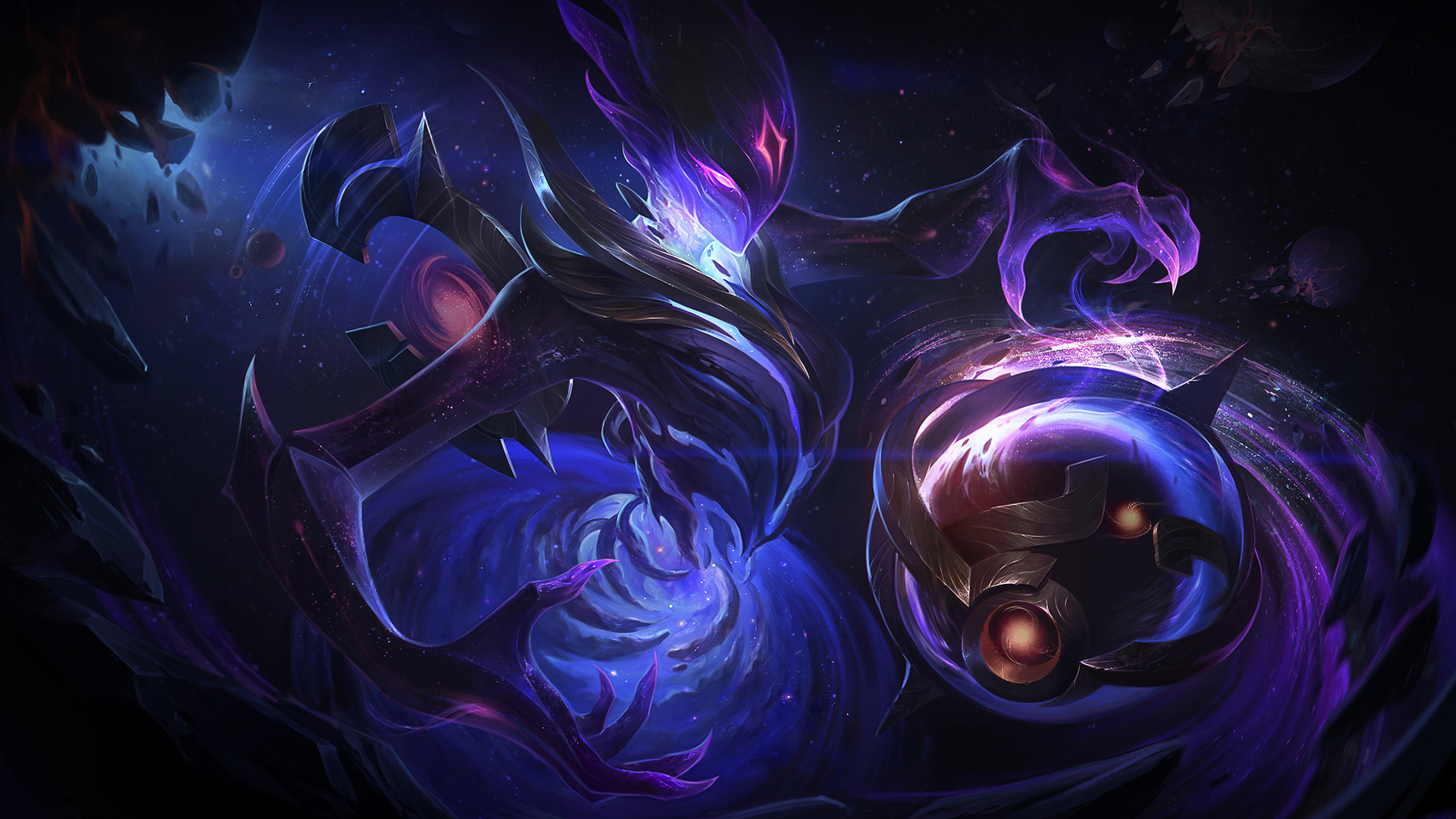 Dark Star Orianna Wallpapers - Dark Star Orianna Art - HD Wallpaper 