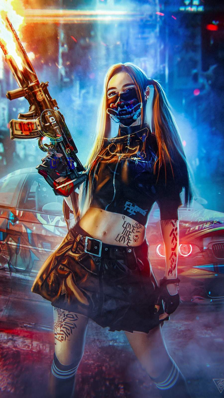 Gangster Girl Wallpaper - HD Wallpaper 