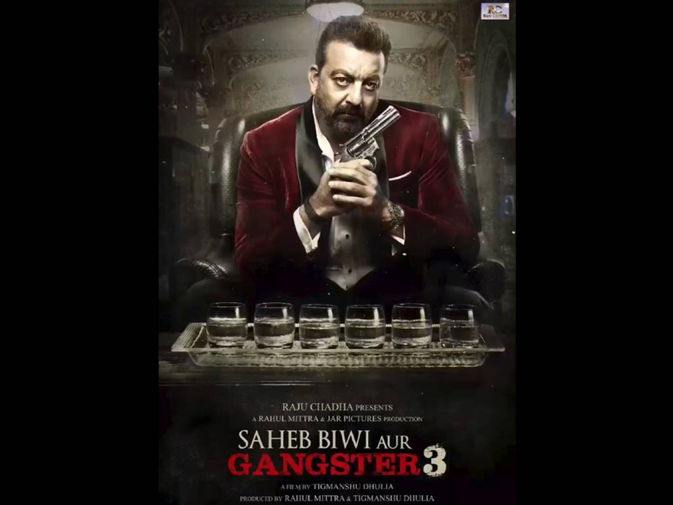 Saheb Biwi Aur Gangster 3 Wallpapers - Sanjay Dutt Saheb Biwi Aur Gangster  3 Poster - 1366x1024 Wallpaper 