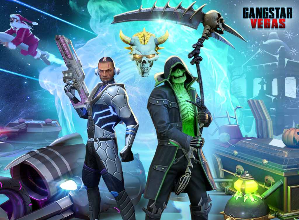 Vegas Gets The Gangstar Holiday Treatment - HD Wallpaper 