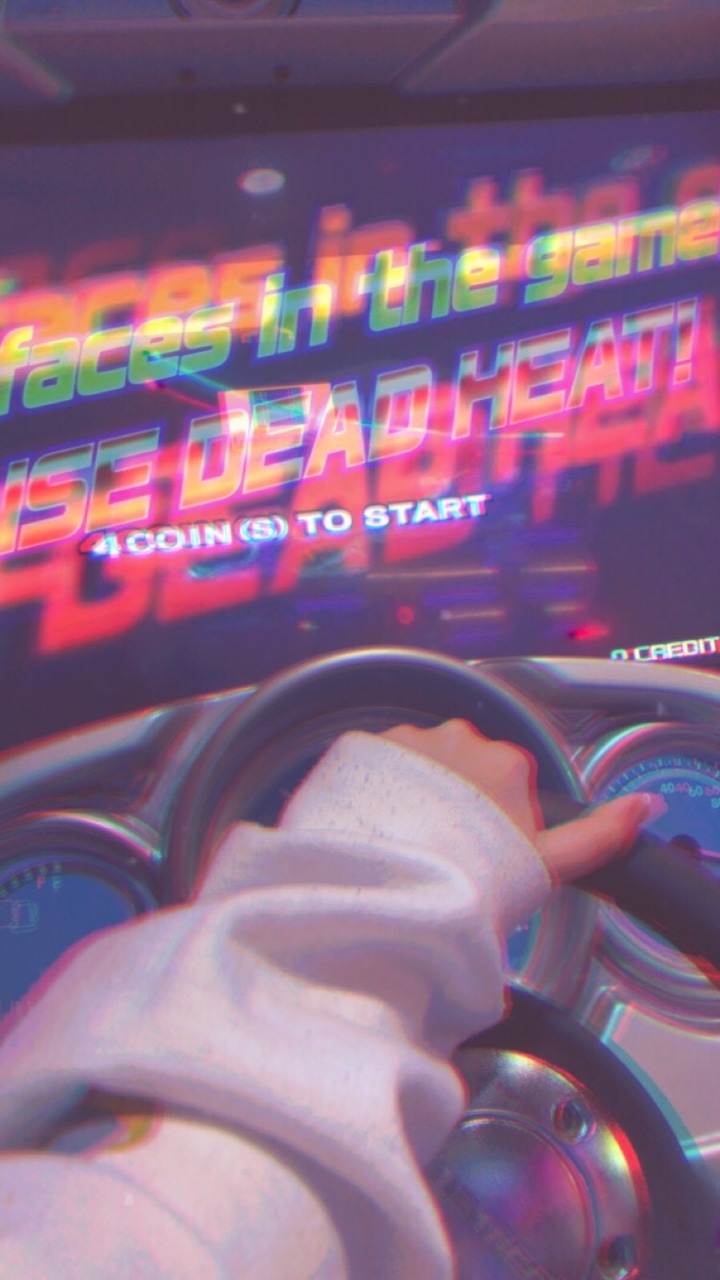 Aesthetic, Neon, And Wallpaper Image - Arcade Aesthetic - HD Wallpaper 