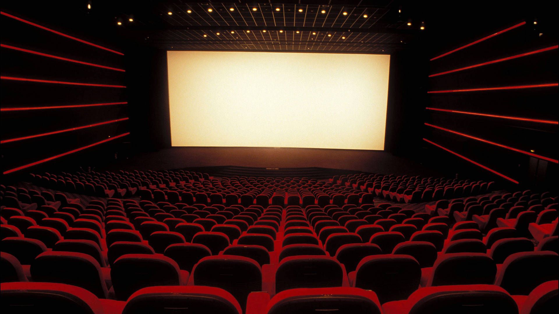 Movie Theater Inside - HD Wallpaper 