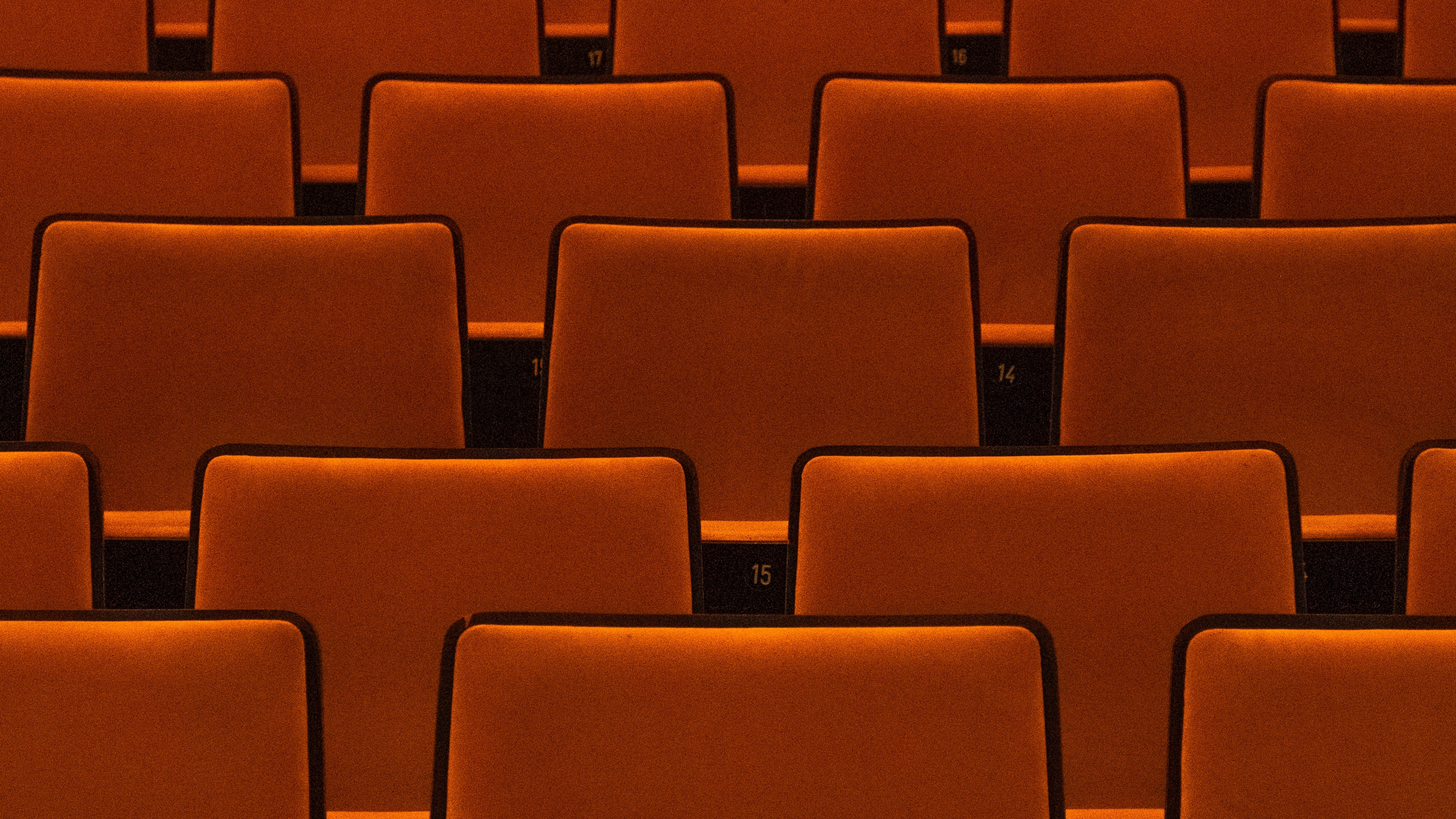 Wallpaper Seats, Rows, Brown, Theater - Seat Filler - HD Wallpaper 