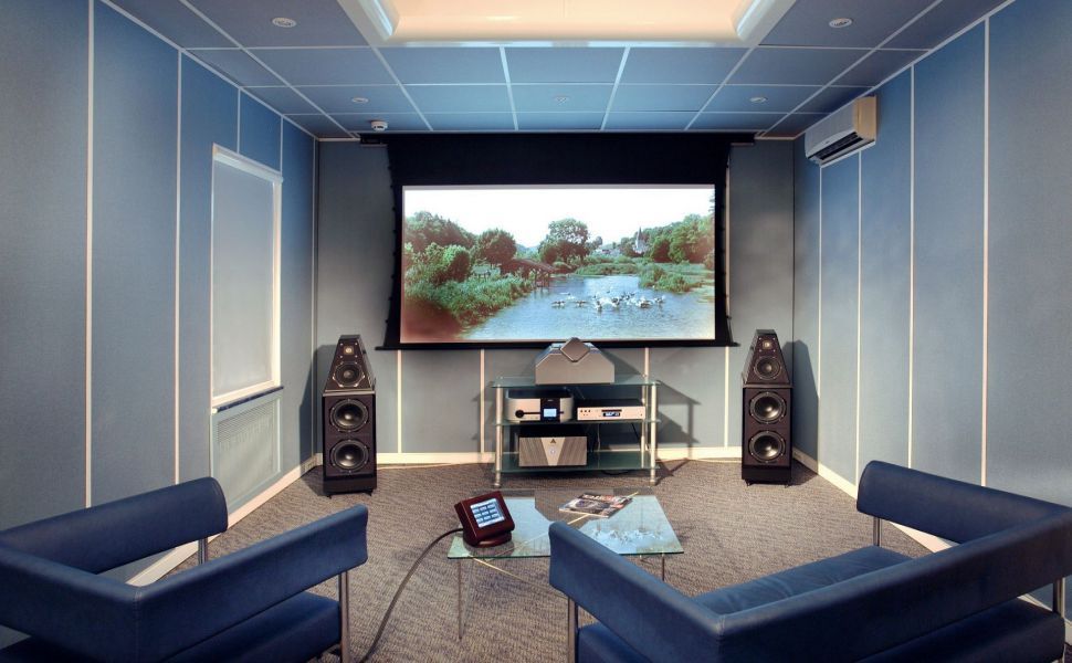 Home Theater Wallpaper Hd - HD Wallpaper 