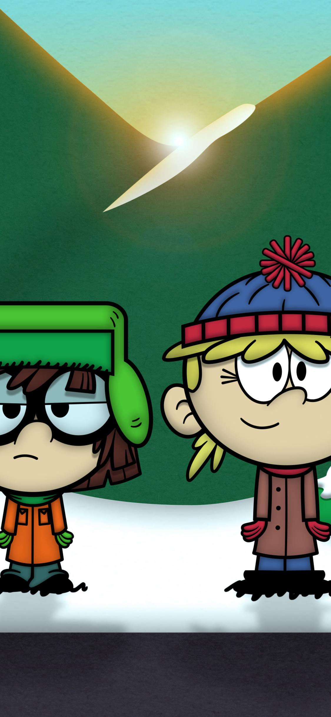 Kenny South Park Face Iphone - South Park Christmas Fanart - HD Wallpaper 