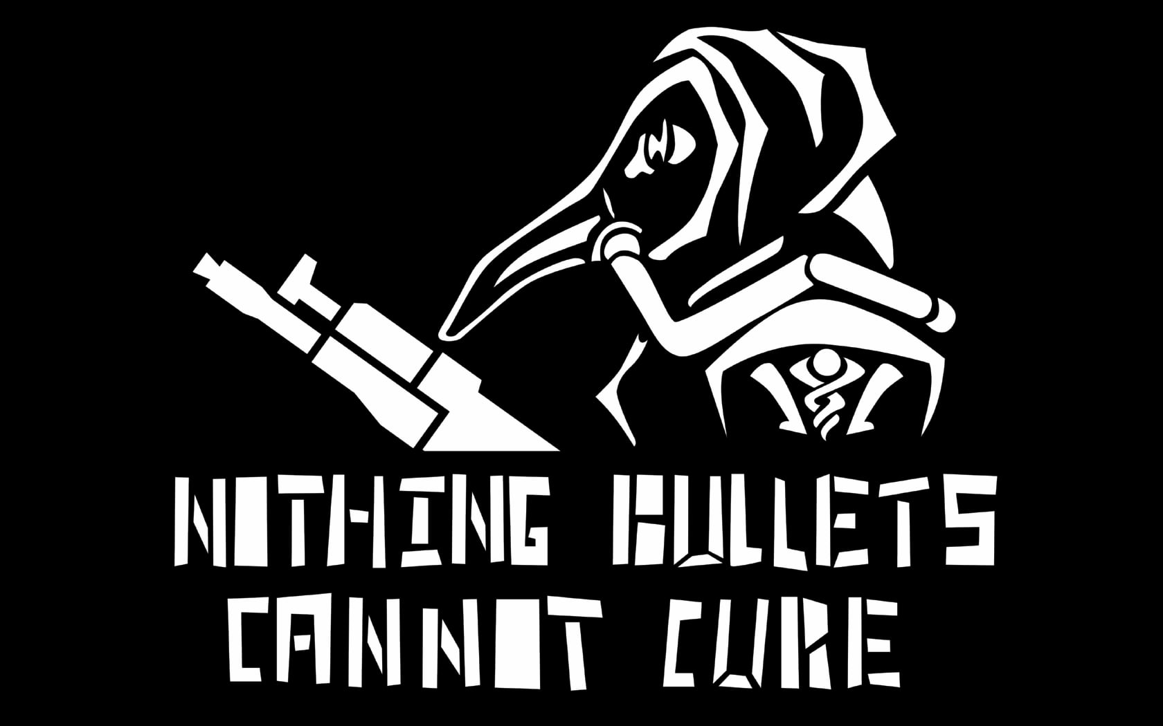 Nothing Bullets Cannot Cure Plague Doctor - HD Wallpaper 
