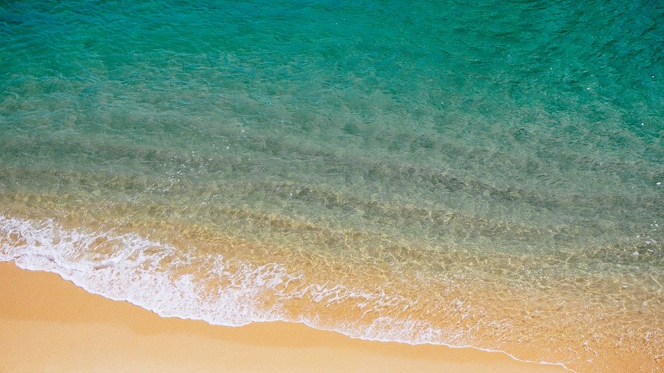 Fondos De Pantalla De Arena Y Mar - HD Wallpaper 
