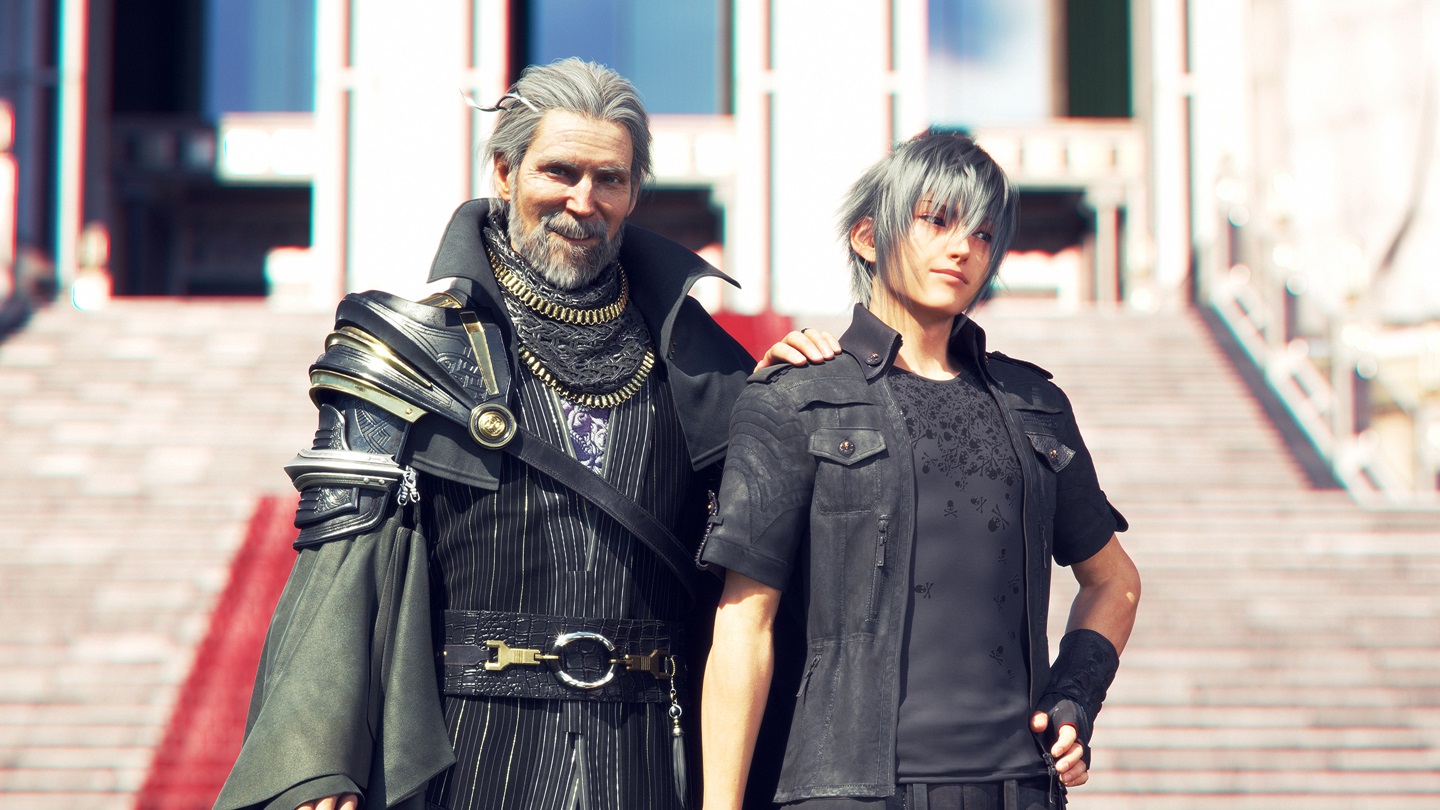 Final Fantasy Xv Festeggia Il Suo Primo Anniversario - Regis X Noctis - HD Wallpaper 
