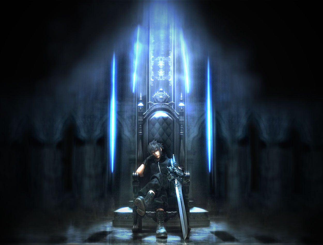 Noctis Ffxv Throne - Final Fantasy Versus Xiii - HD Wallpaper 