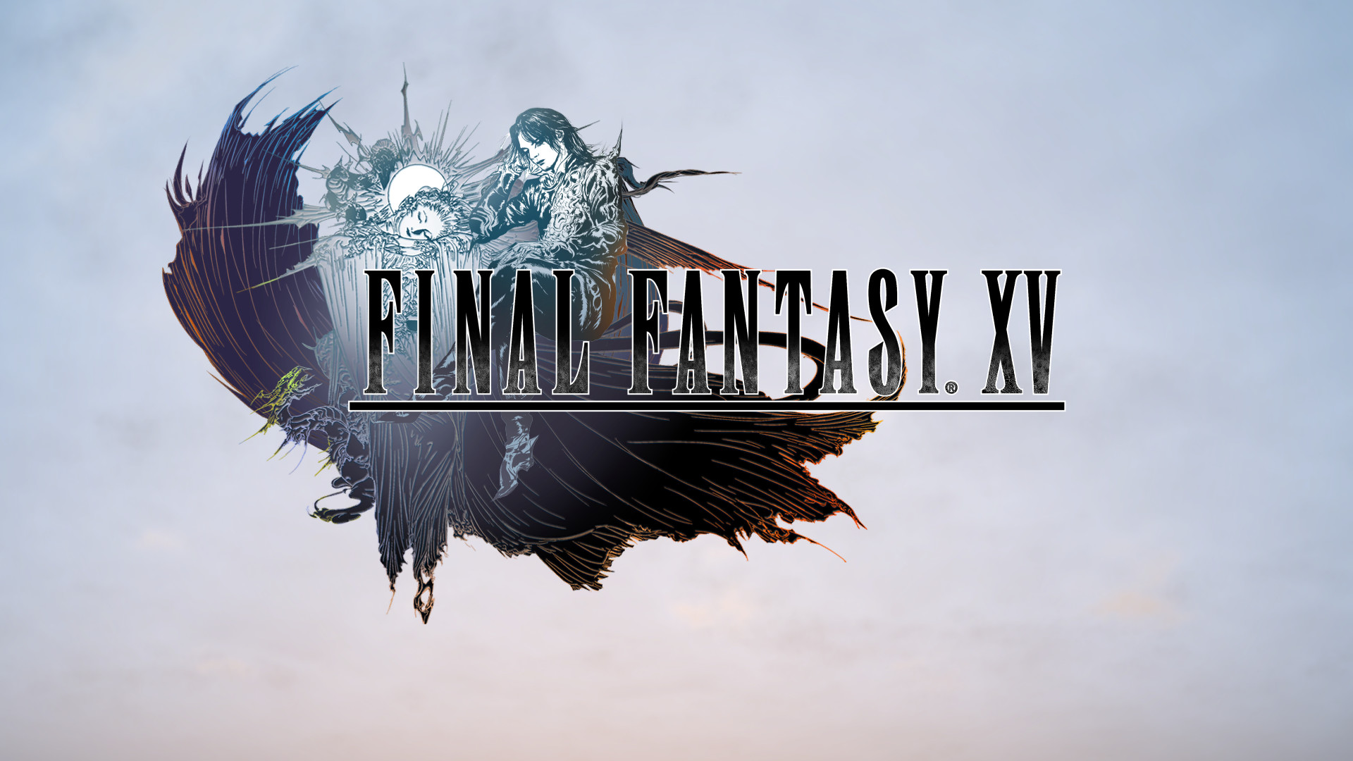 Ff Xv[spoiler] A Wallpaper For Final Fantasy Xv - Final Fantasy 15 Wallpaper Logo - HD Wallpaper 