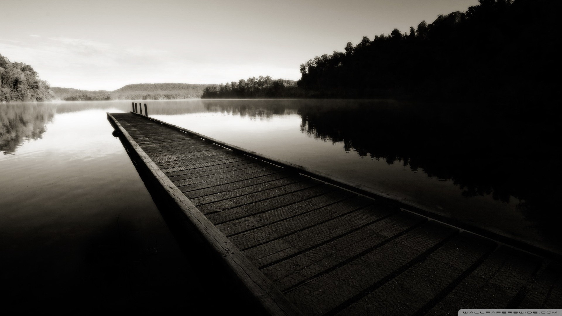 Lake Mapourika - HD Wallpaper 