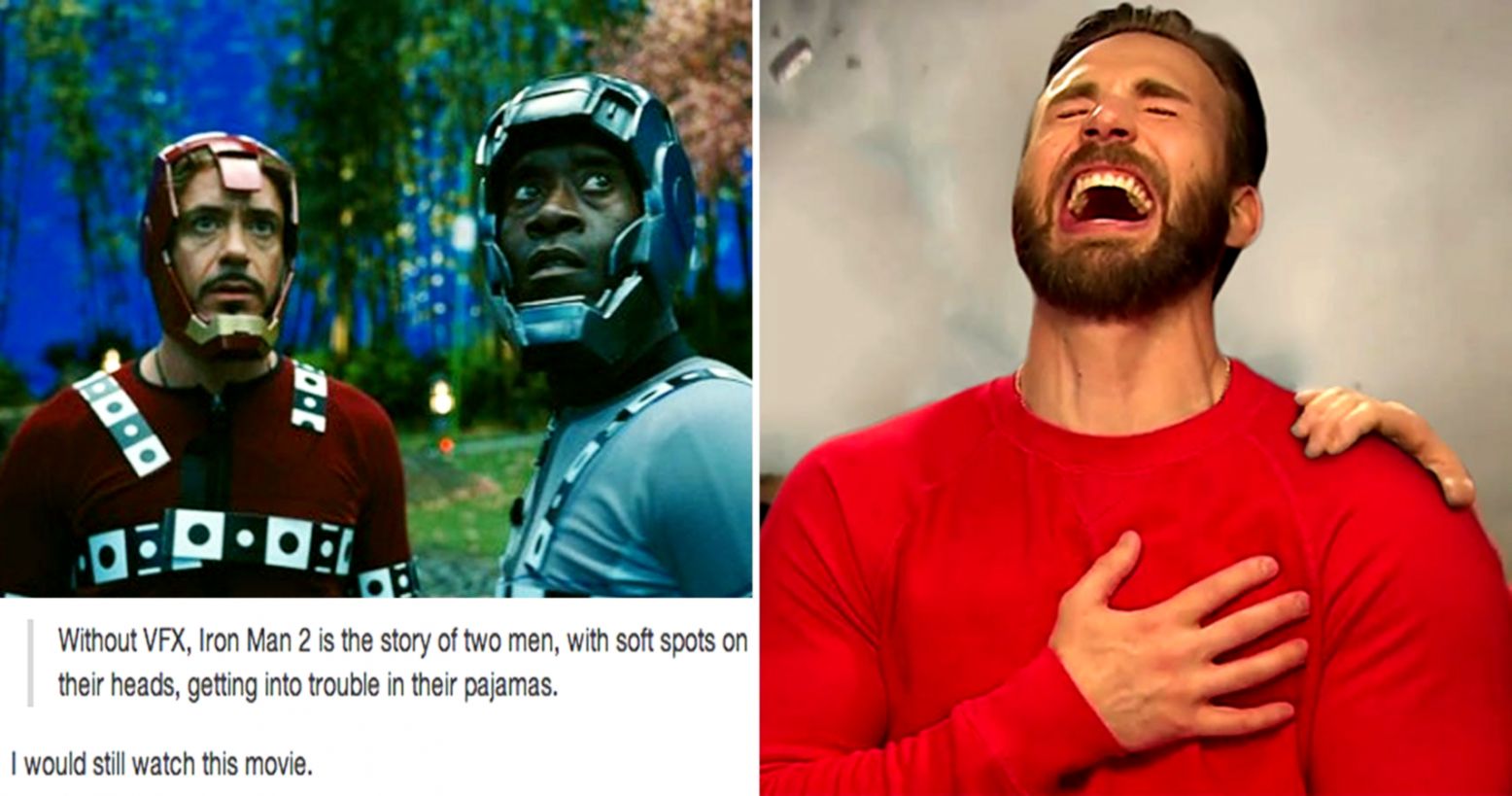 28 Hilarious Tumblr Posts That Make Us Look At Marvel - Iron Man 2 -  1556x819 Wallpaper 
