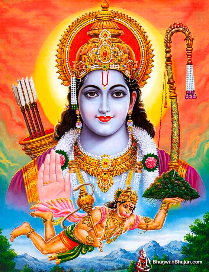 Bhagwan Shri Ram New Hd Wallpaper - Sri Ram Lord - HD Wallpaper 