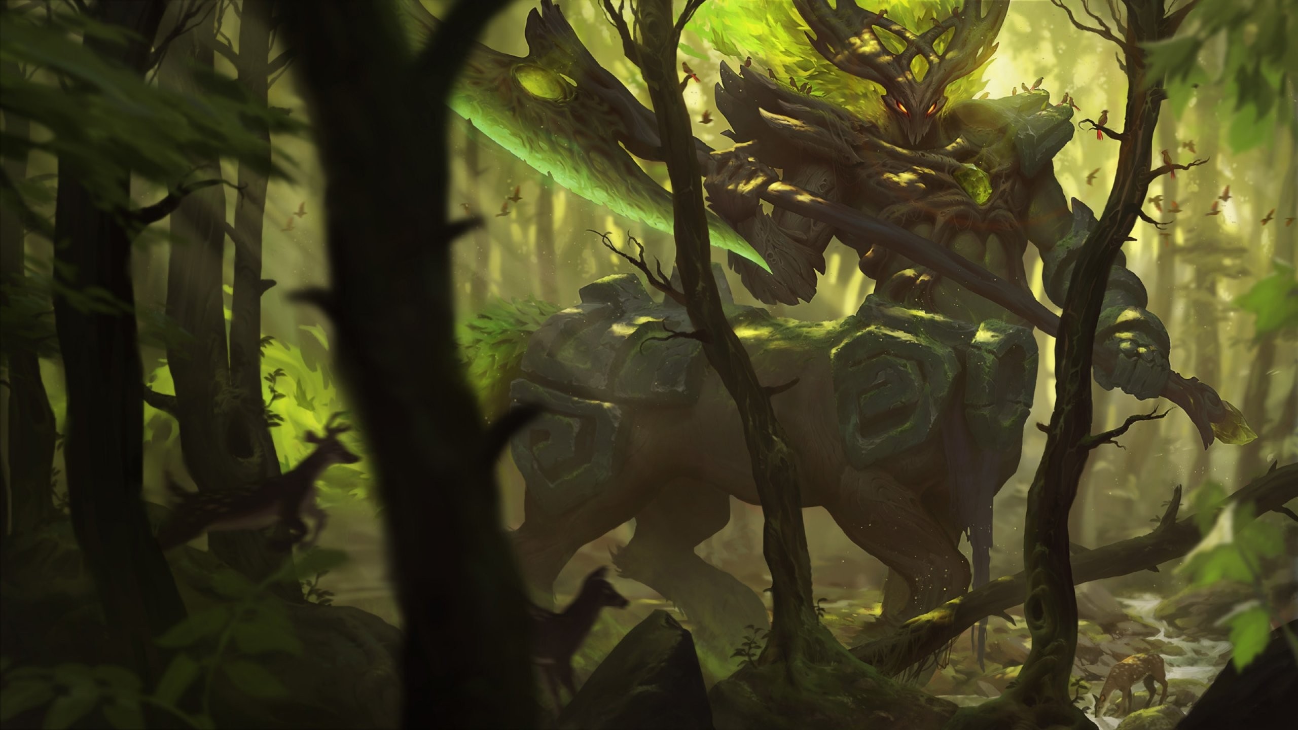Elderwood Hecarim - HD Wallpaper 