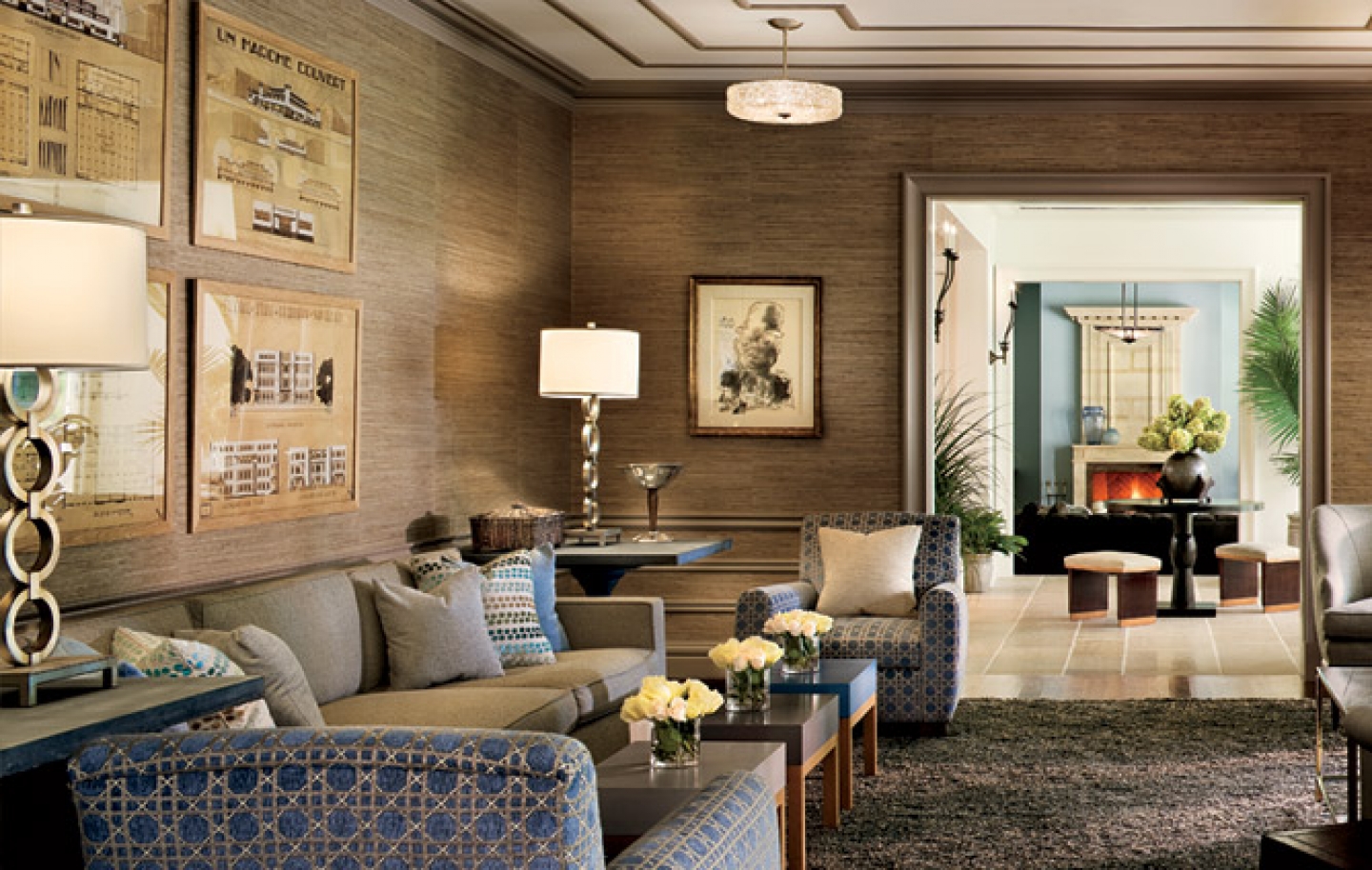 Decorating Decorating Living Room Grasscloth Grasscloth - Grass Cloth Wallpaper Ideas - HD Wallpaper 