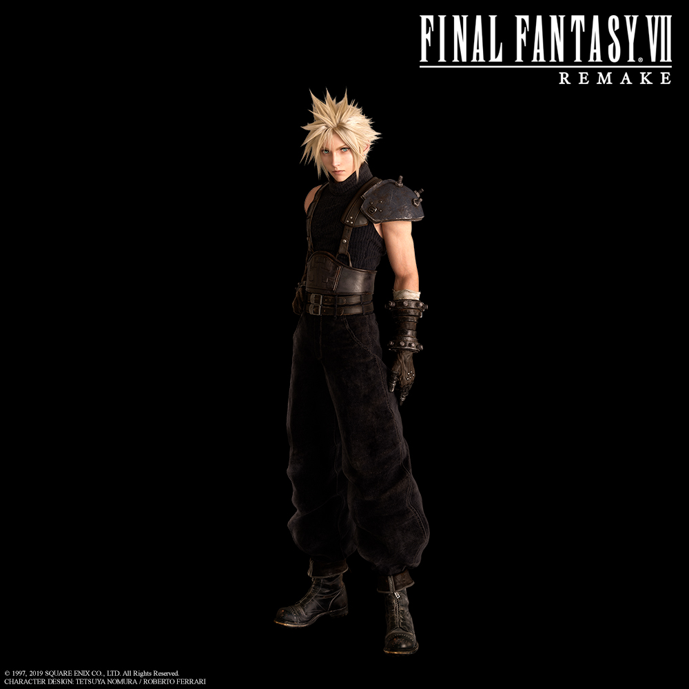 Final Fantasy Vii Remake Renders - HD Wallpaper 