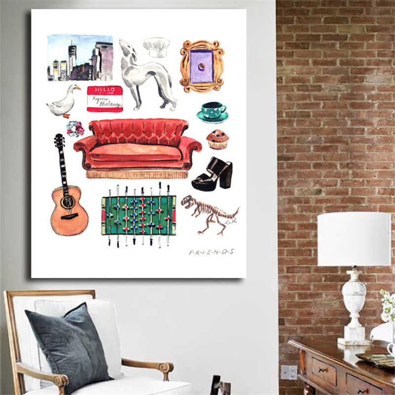 Friends Tv Show Bedroom Decor 800x800 Wallpaper teahub.io