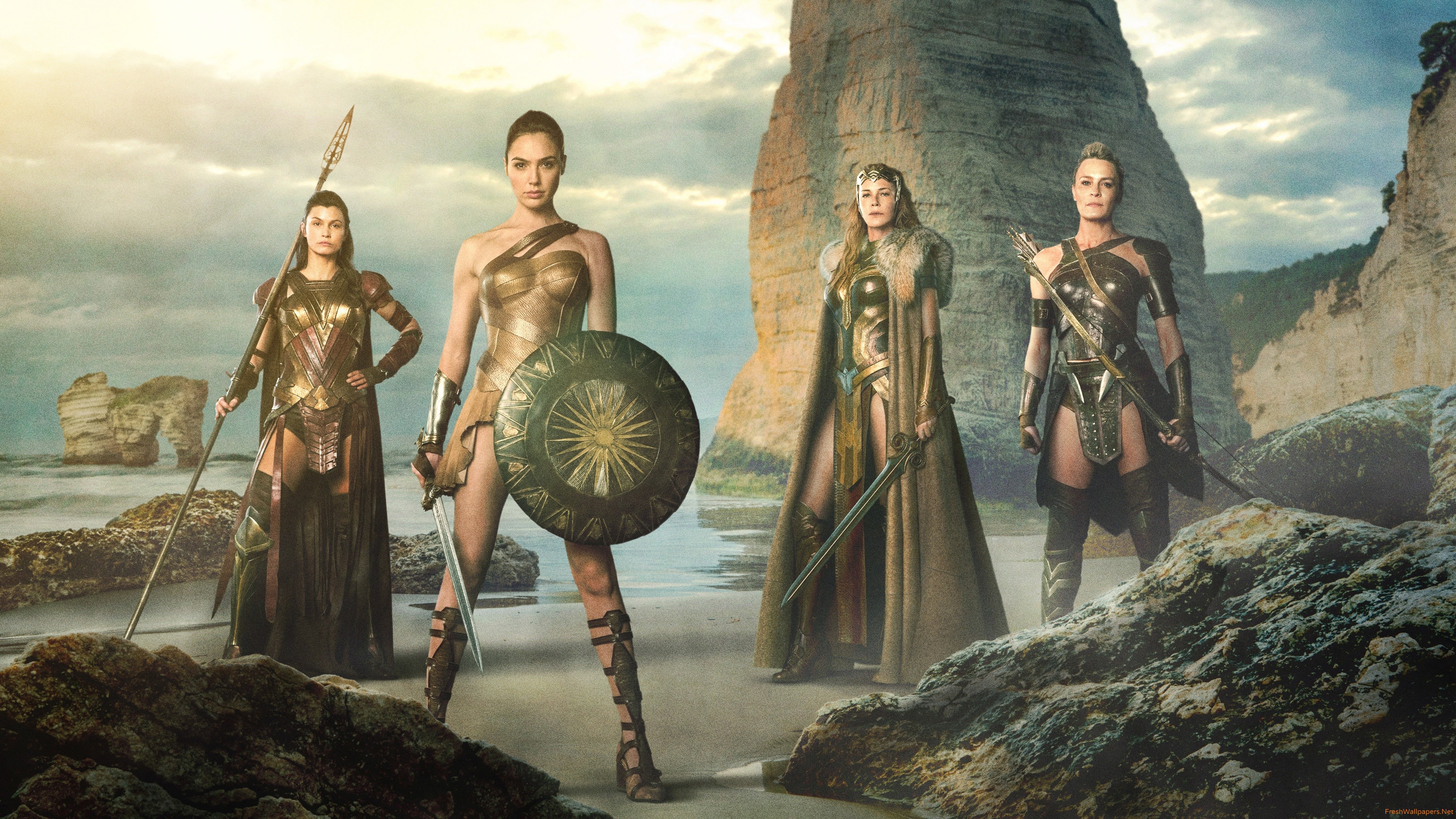 Wonder Woman Shield Movie - HD Wallpaper 
