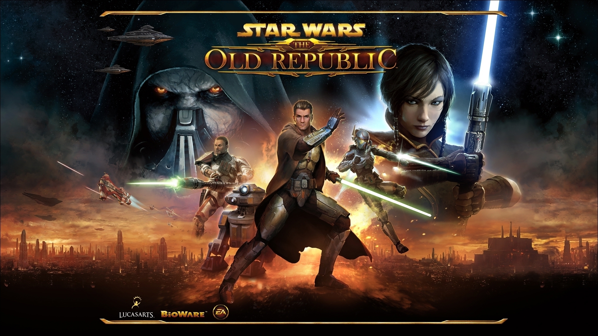 Star Wars The Old Republic Game Hd Desktop Wallpaper - Star Wars The Old Republic Loading Screen - HD Wallpaper 