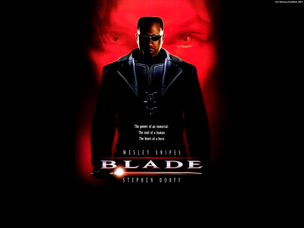 Blade - Blade Poster 1998 - HD Wallpaper 