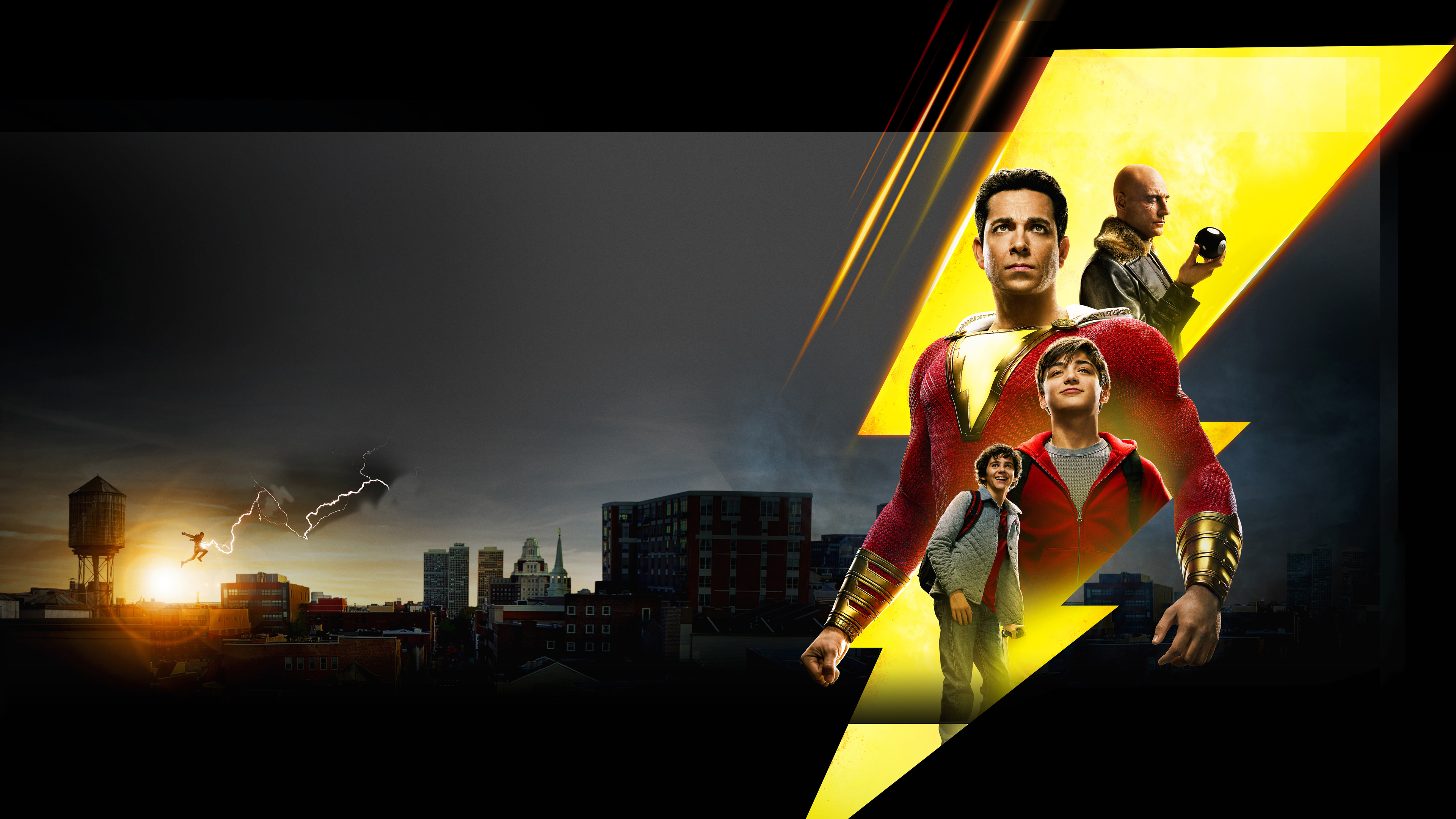 Shazam New Poster 4k - Shazam 4k - HD Wallpaper 