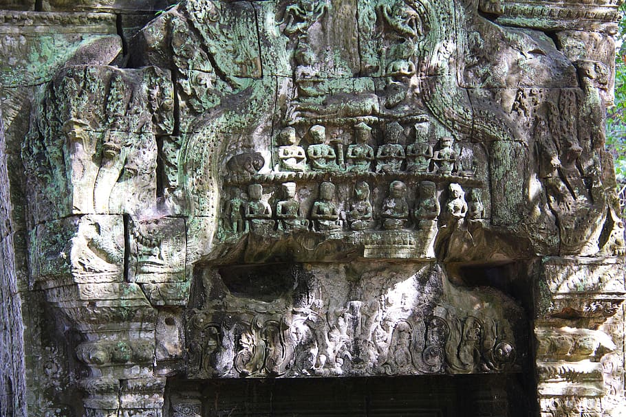 Ta Prohm Temple, Tomb Raider Fame, Travel, Antique, - Angkor Wat - HD Wallpaper 