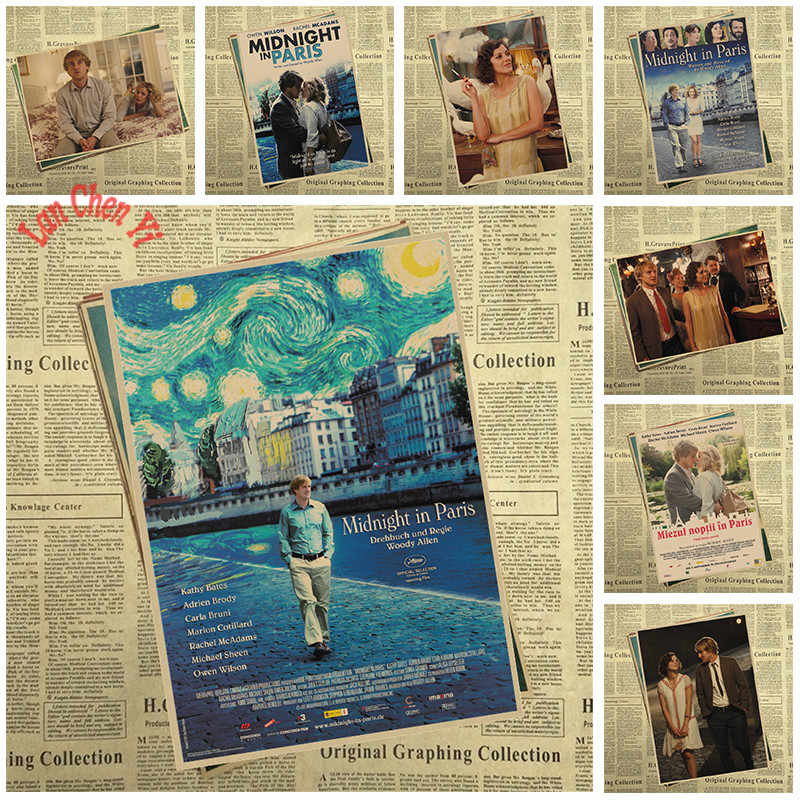 Midnight In Paris Poster - HD Wallpaper 