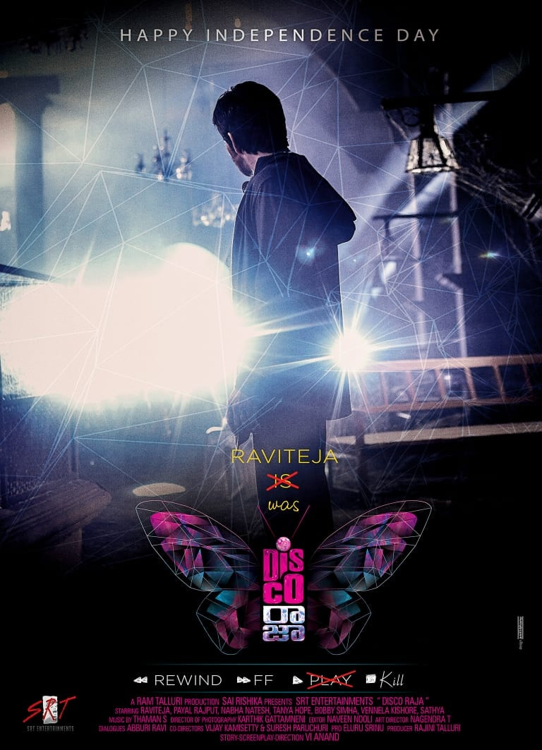 Ravi Teja Disco Raja Movie First Look Ultra Hd Posters - Disco Raja Poster Hd - HD Wallpaper 