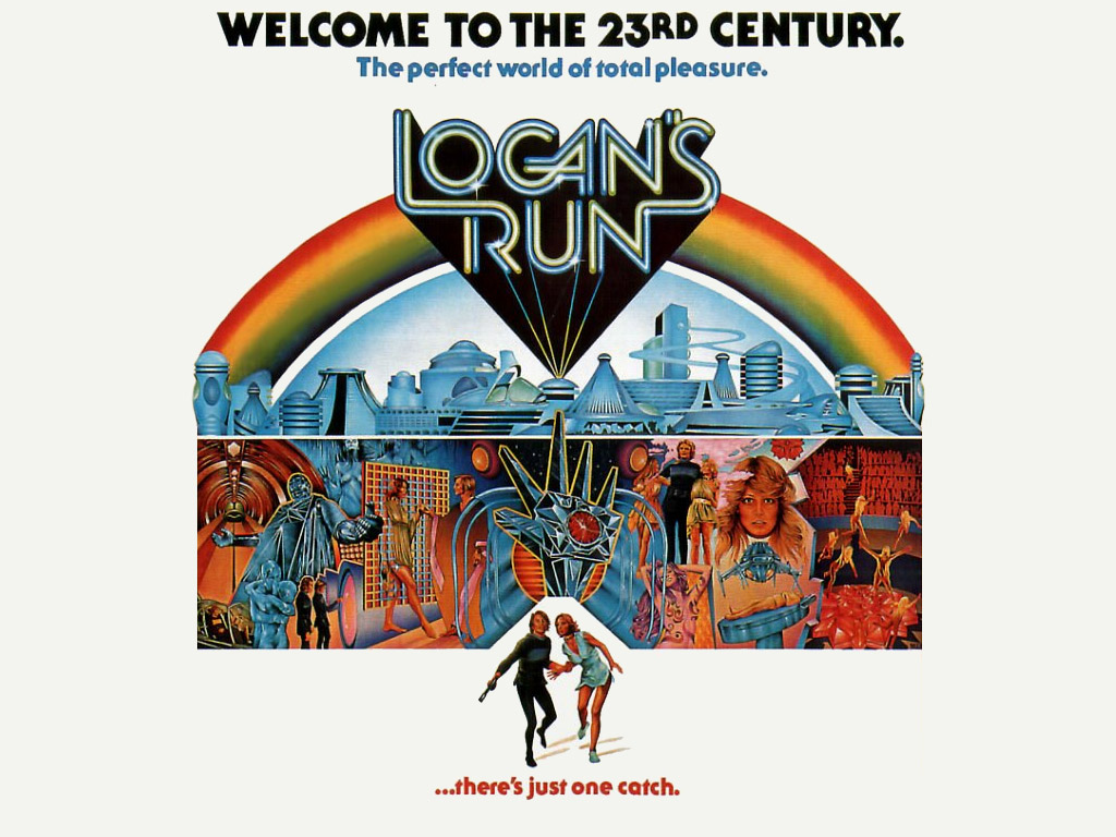 Logans Run 1976 Poster - HD Wallpaper 