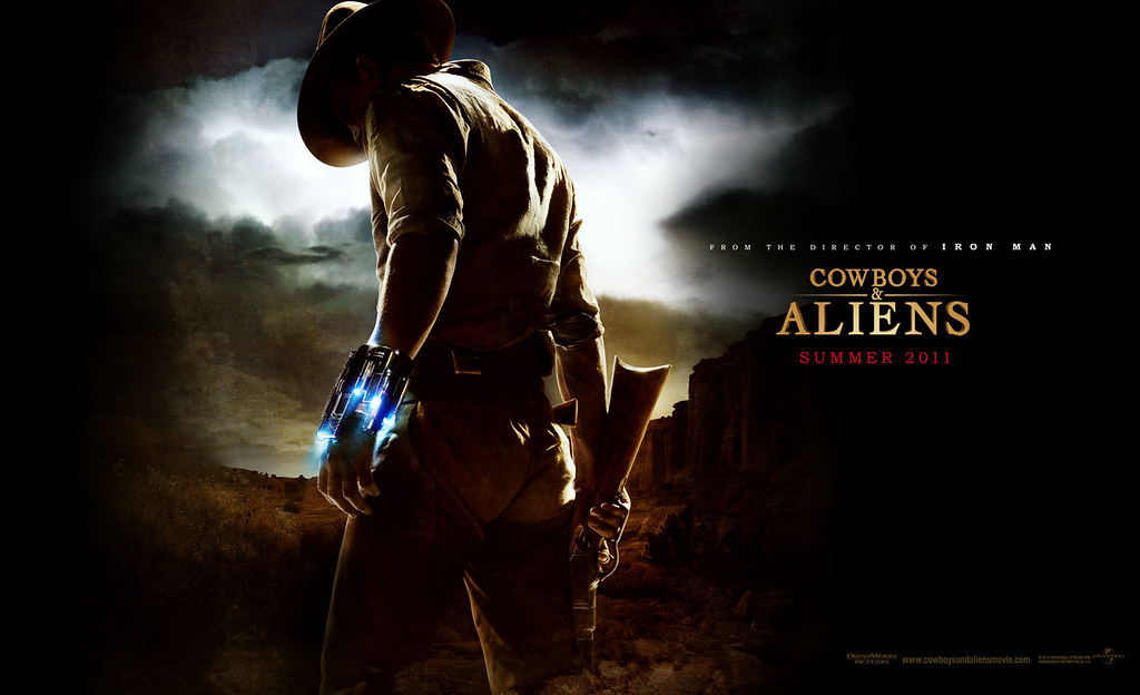Cowboys And Aliens Movie Poster - HD Wallpaper 
