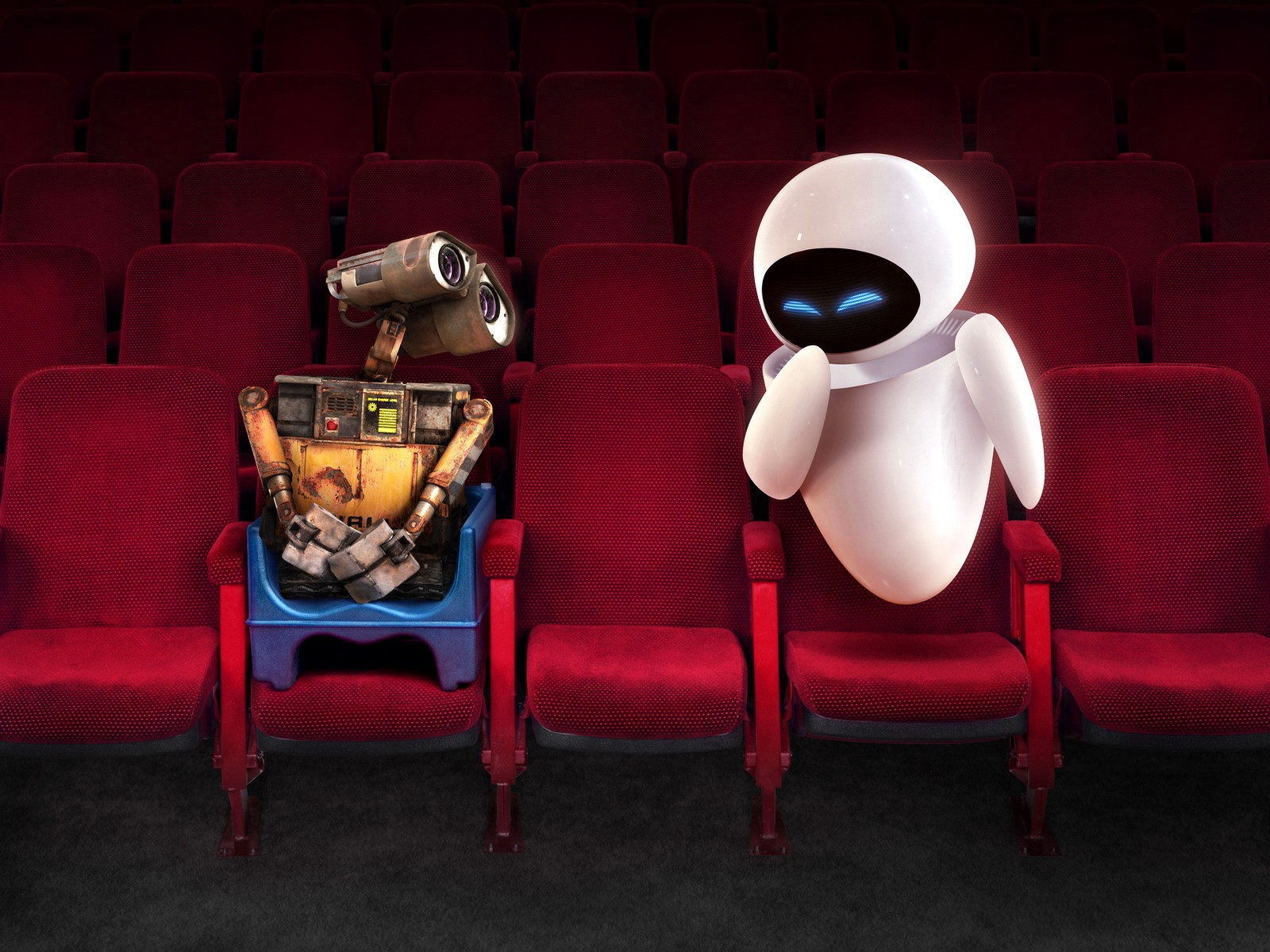 Wall E Movie Theater - HD Wallpaper 