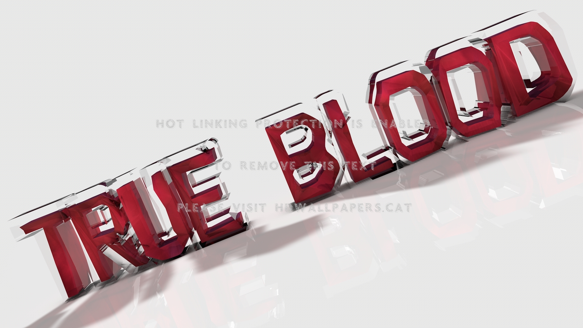 True Blood Glass Text Cinema 4d 3d Tv - Audi Q5 - HD Wallpaper 