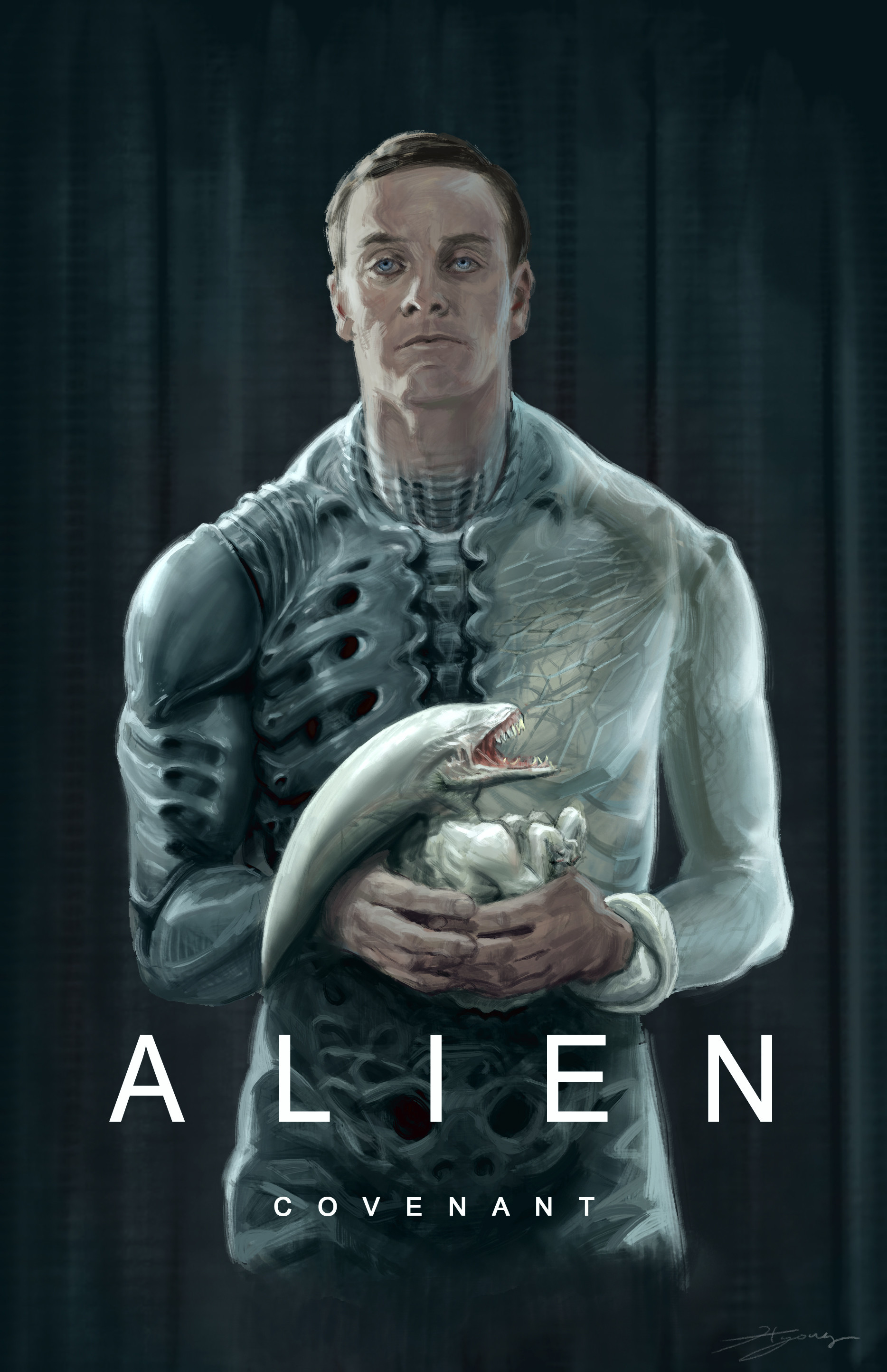 Alien Covenant David Wallpaper For Iphone Is 4k Wallpaper - Alien Covenant David - HD Wallpaper 