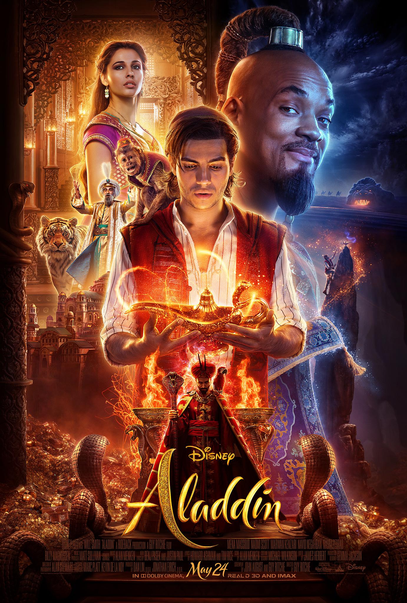 X Aladdin Movie P Resolution Wallpaper Hd Movies - Aladdin 2019 Movie Poster - HD Wallpaper 