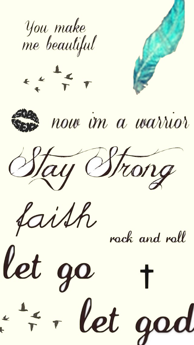 Demi Lovato, Faith, Stay Strong - Tattoo Faith Demi Lovato - HD Wallpaper 
