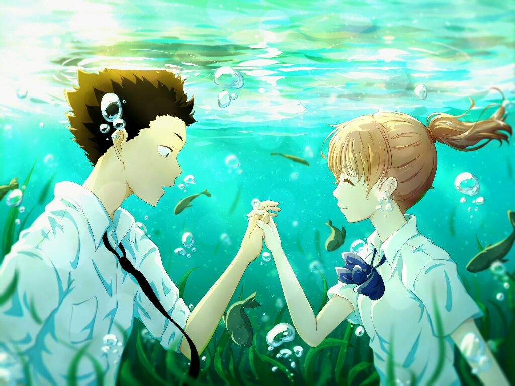 User Uploaded Image - Fanart A Silent Voice - HD Wallpaper 