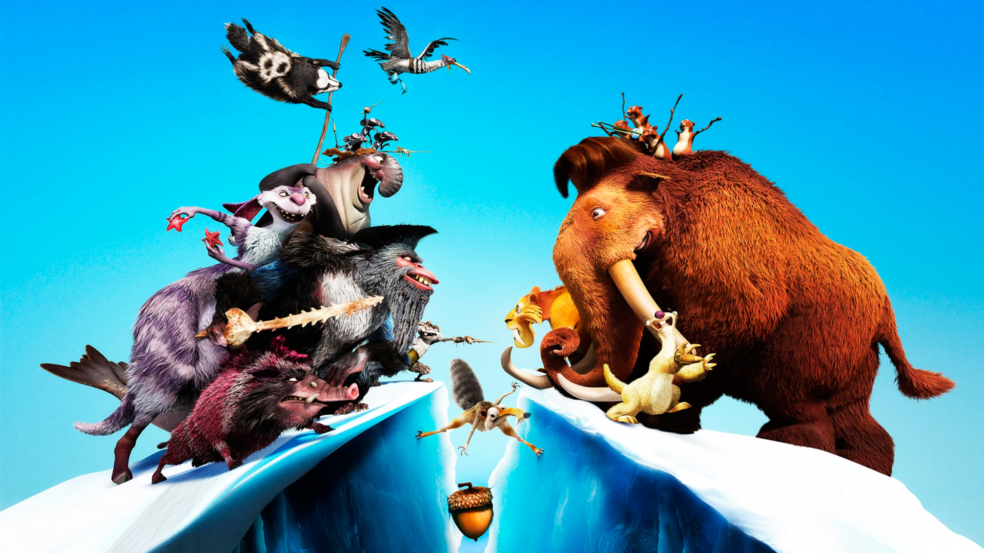 Wallpaper Hd De Una Escena De Ice Age - Ice Age 4 - HD Wallpaper 