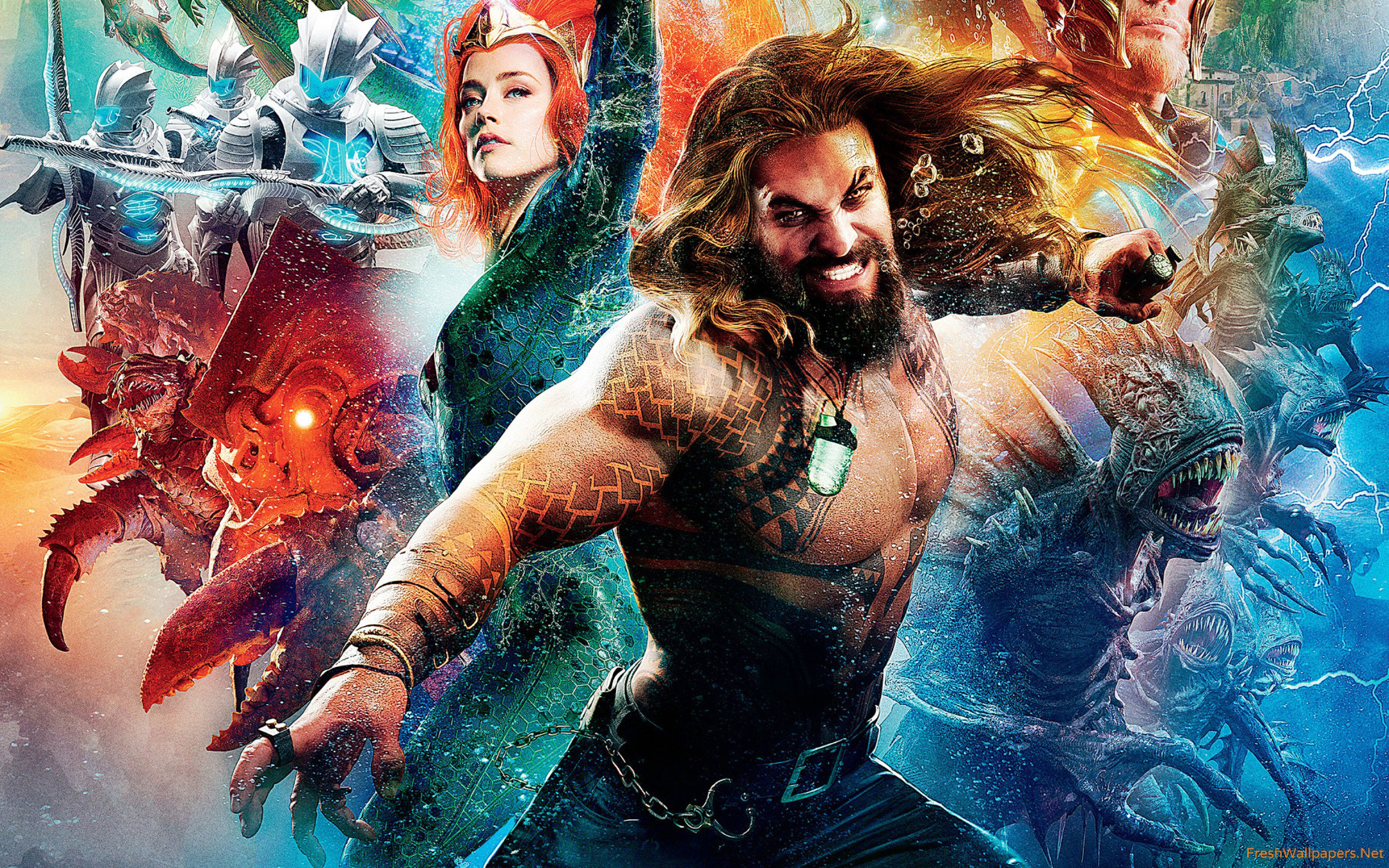 Aquaman Movie Poster Hd - HD Wallpaper 
