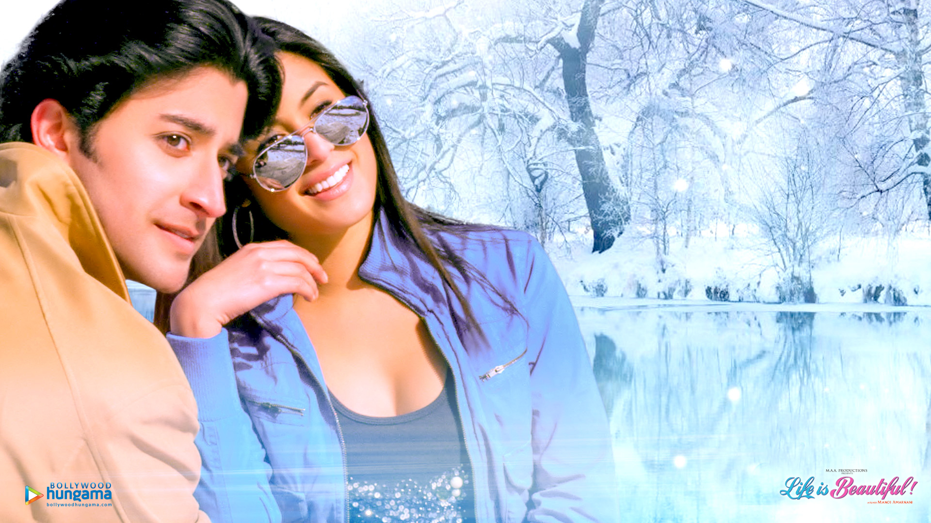 Life Is Beautiful - Hero And Heroine Hd - HD Wallpaper 