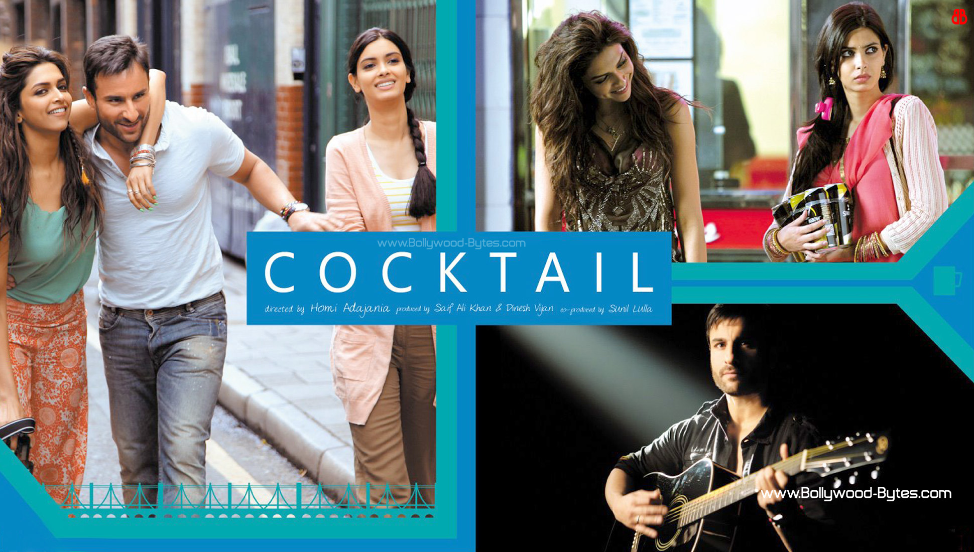 Diana Penty, Deepika Padukone, Saif Ali Khan, Hot Hd - Cocktail - HD Wallpaper 