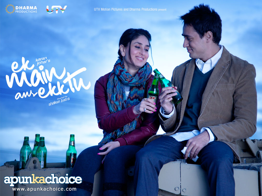 Bollywood Movie Wallpaper - Movie Ek Main Aur Ekk Tu - HD Wallpaper 