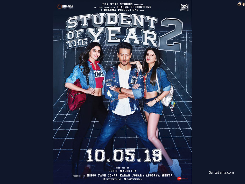 Student Of The Year - Tiger Shroff Upcoming Movie Date - HD Wallpaper 