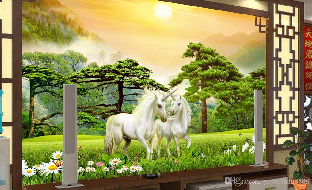 Papel Pintados Caballos Paisajes - HD Wallpaper 