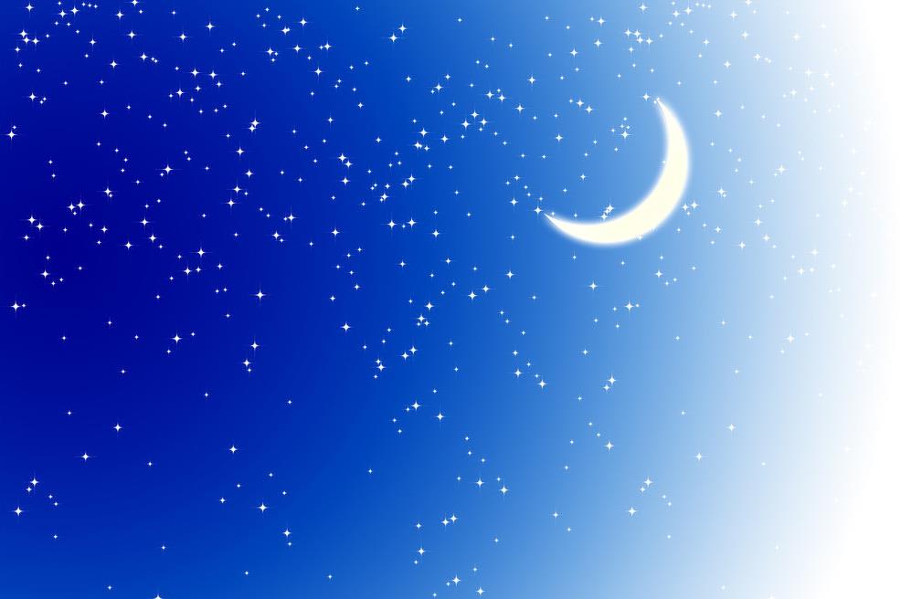 Papel De Parede Estrela E Lua - HD Wallpaper 