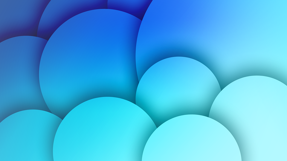 Thumb Image - Blue Circles Background Png - HD Wallpaper 
