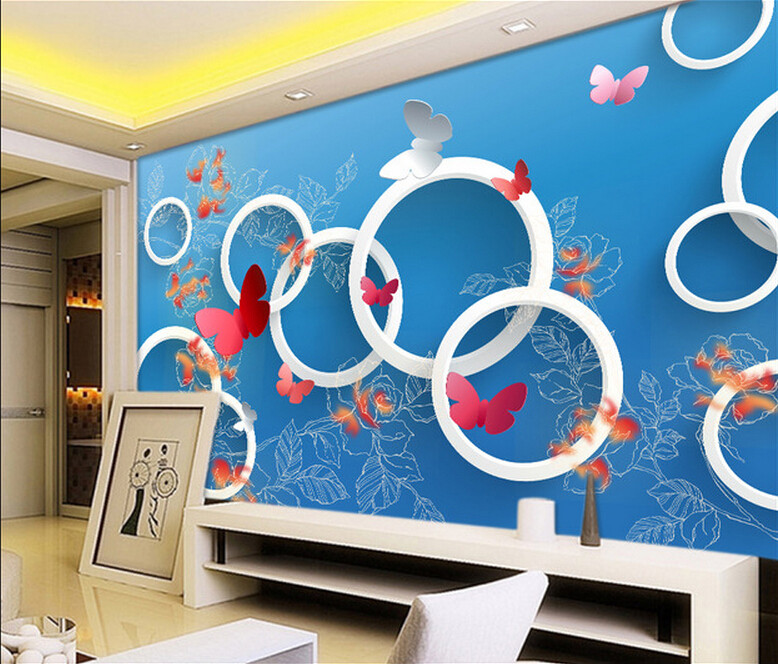 Wall Stickers Above Tv - HD Wallpaper 