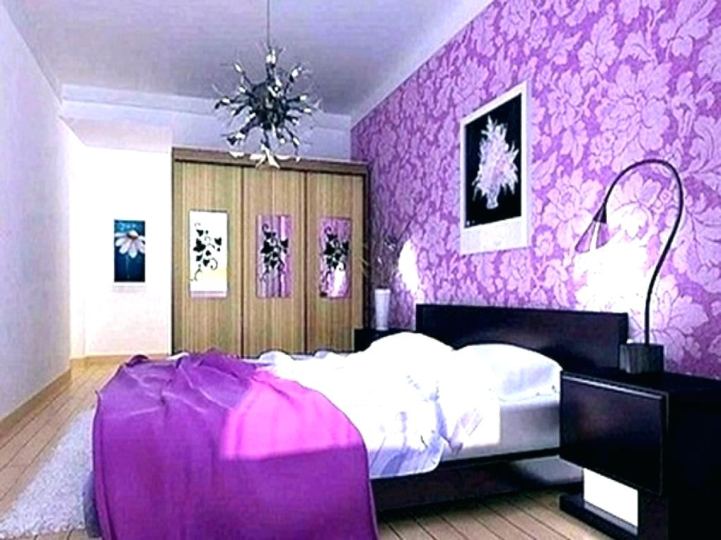 Purple Bedroom Wallpaper Color Purple Paint Bedroom - HD Wallpaper 